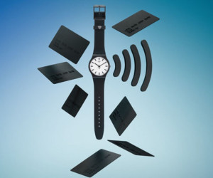 Kreditkarten-Uhr mit SwatchPay-Funktion