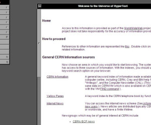 WWW: Mit CERN-Website browsen wie anno 1990