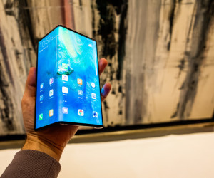 Angefaltet: Huawei Mate X