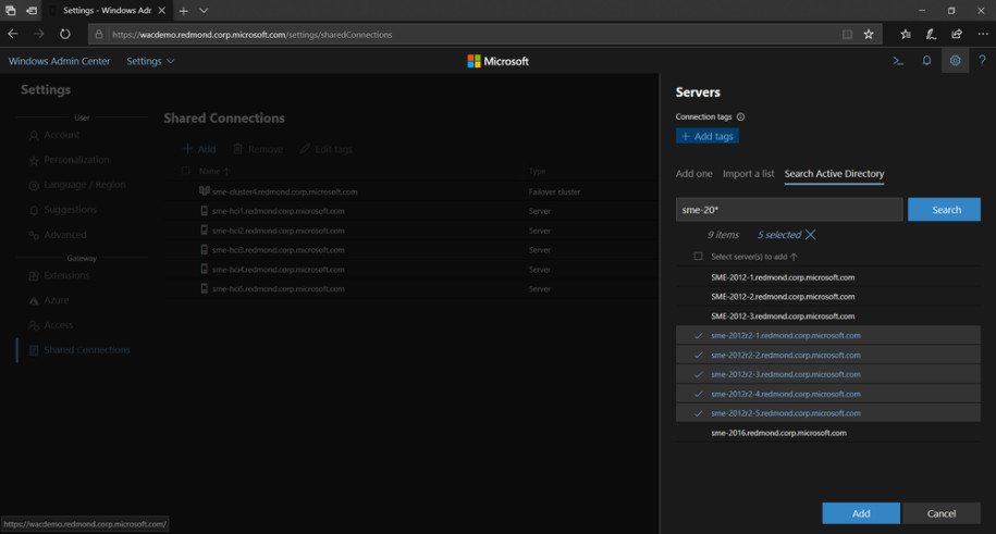 windows admin center 2103 windows admin center 2103