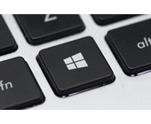 Windows-Logoa auf Tastatur