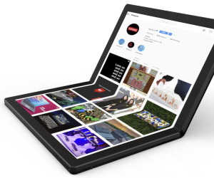 Lenovo stellt Notebook mit faltbarem Display vor