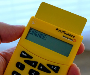 PostFinance: jetzt mit Fingerzeig