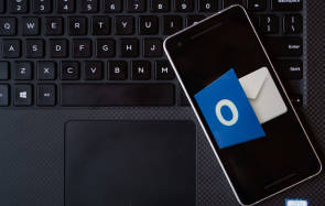 Outlook-App auf Android-Smartphone 