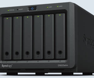 Synology bringt kompaktes 6-Bay-NAS für KMUs