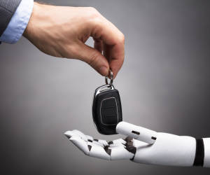 VW plant Roboterwagen-Einsatz