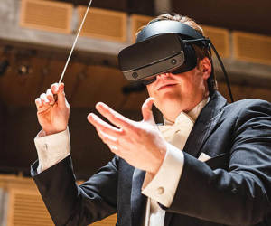 VR-Brille hilft bei Ausbildung von Dirigenten