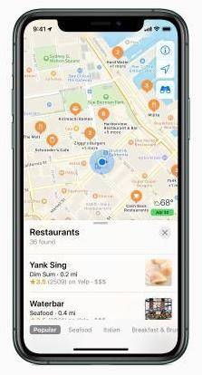 Für alle, die zu Fuss unterwegs sind, stellt Apples Karten-App Maps bald mehr Daten und Infos bereit. Apple Maps