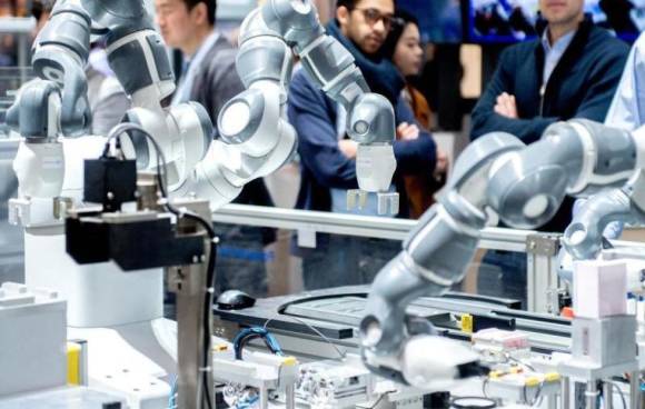 Messestand auf der Hannover Messe 
