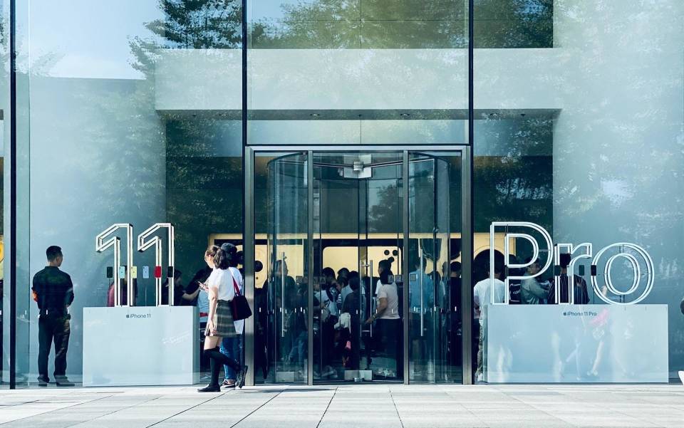 Apple schliesst Läden ausserhalb Chinas vorübergehend