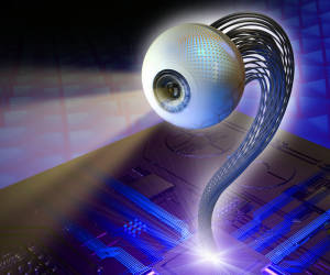 Künstliches Hightech-Auge auf Zielgeraden