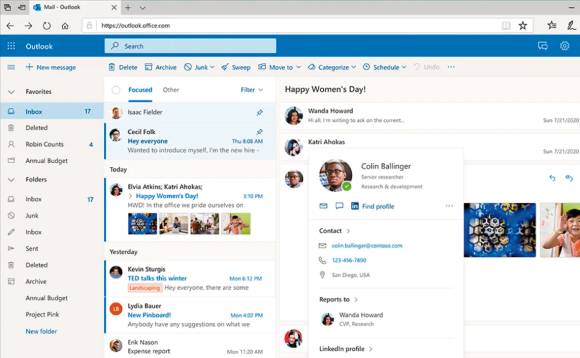 Outlook-Webportal