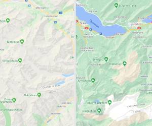 Google-Maps-Karten werden detaillierter und bunter
