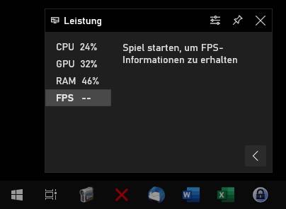Screenshot Leistungsbox FPS