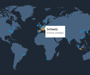 AWS plant Schweizer Cloud-Rechenzentren