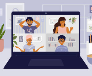 Virtuelle Meetings haben sich verzehnfacht