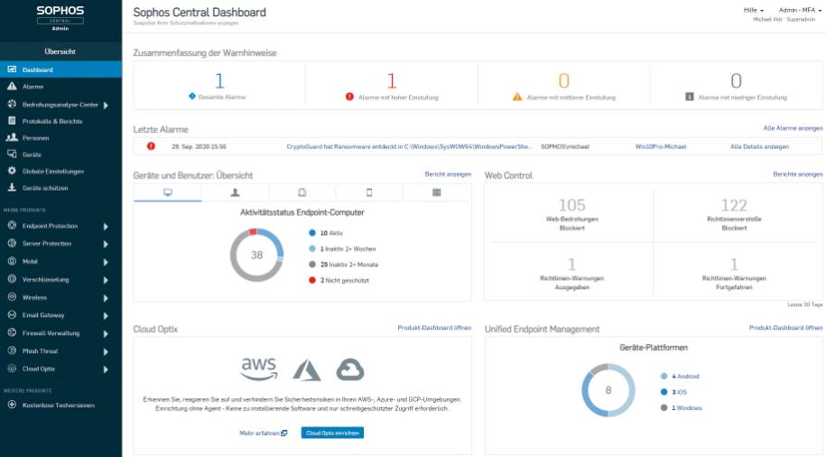 sophos intercept x mac os