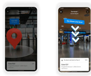 Google Maps: Live-View für Innenräume angekündigt