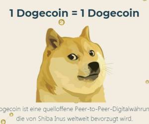 Krypto-Hype Dogecoin: Eine Witzwährung macht ernst