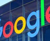 Google Logo an Gebäude