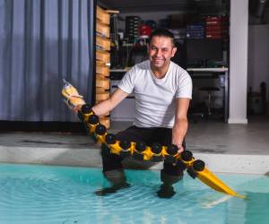 Robo-Neunauge «AgnathaX» hilft Neurologie