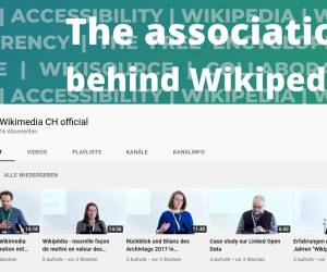 YouTube-Channel «Wikimedia CH official» vorgestellt