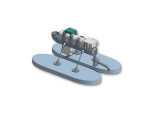 Marangoni-Surf-Roboter geht übers Wasser