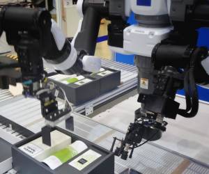 Absatz von Industrierobotern leicht gestiegen