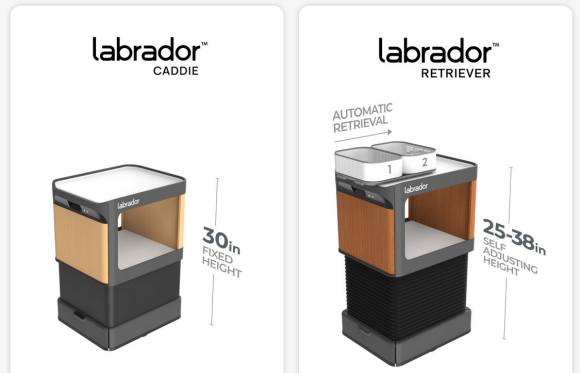 Die Haushaltsroboter Caddy und Retriever