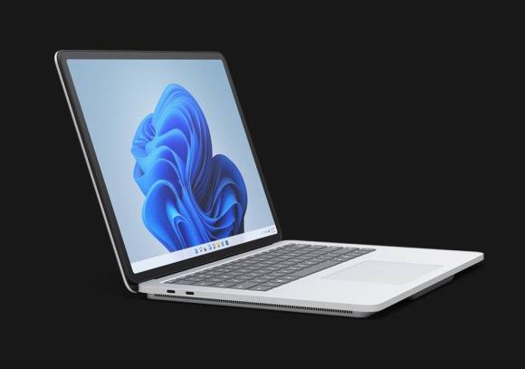 Surface Studio Laptop von der linken Seite