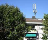5G-Antenne auf einem Wohnhaus in Ebmatingen ZH