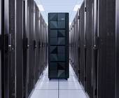 Der Grossrechner z16 von IBM in einem Rechenzentrum