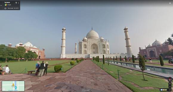 Der Taj Mahal in Indien 
