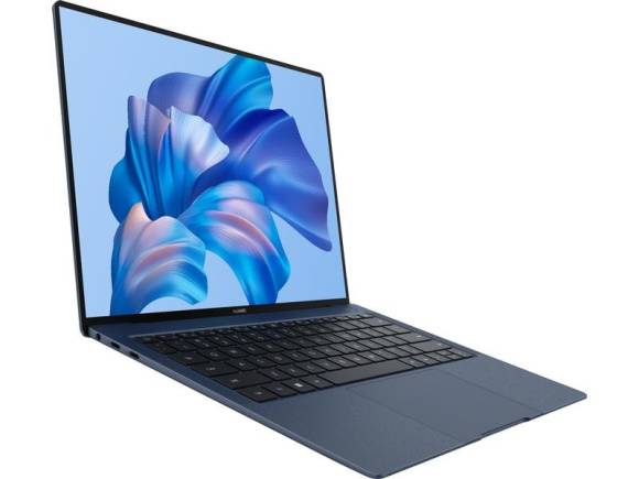 Ein aufgeklapptes Huawei Matebook X Pro 