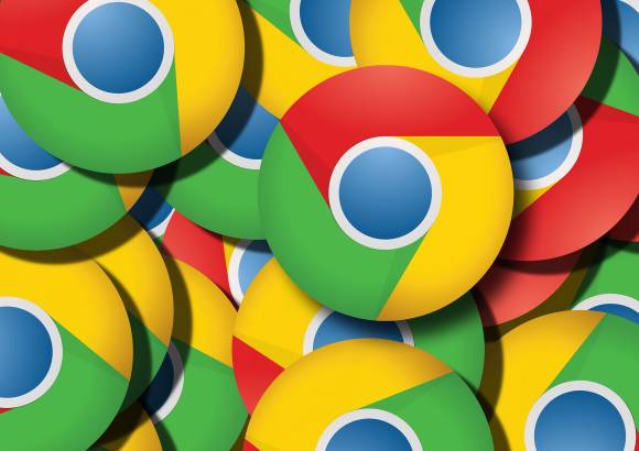 viele Chrome-Logos 