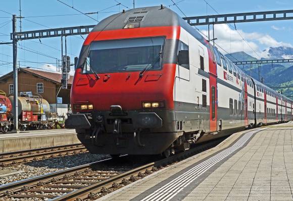 Symbolbild zeigt SBB-Zug von vorne 