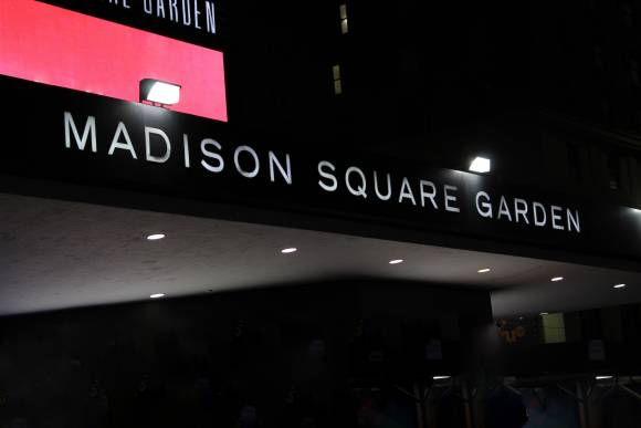 Bild des Eingangs zum Madison Square Garden 