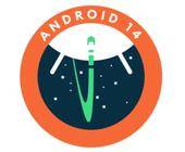 Das Logo von Android 14