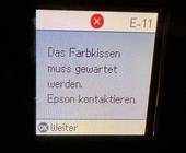 Epson-Fehlermeldung: 