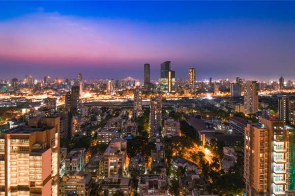 Skyline von Mumbai 