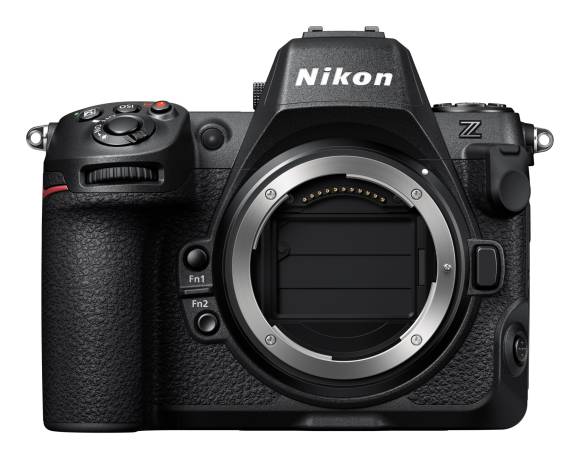Nikon Z 8 von vorne mit geschlossenem Blendenverschluss