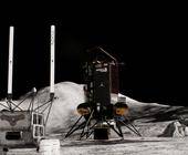 4G/LTE-Kommunikationstechnologie auf dem Mond