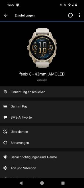 Garmin Connect App