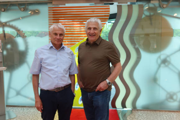 40 Jahre Abacus – für Thomas Köberl (links) und Eliano Ramelli ist noch lange nicht Schluss.
