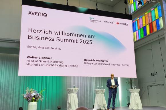 Fokus auf die aktuell wichtigsten IT-Themen beim Aveniq Business Summit 2025.