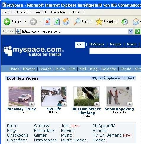 Myspace Kampft Gegen Sex Anzeigen Und Straftater Computerworld Ch Myspace is a social networking site that enables members to make friends, write blog posts, add music, and customize their myspace is one of the world's largest social networks, with about 125 million users. myspace kampft gegen sex anzeigen und