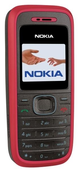 Das Nokia 1208 fordert zum Strom sparen auf. 4762.jpg