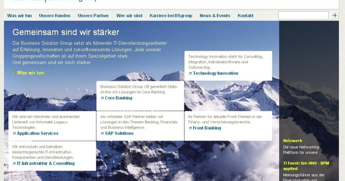 Business Solution Group kooperiert mit Allocare computerworld.ch