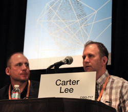 $$Die beiden CISO Alex Tosheff und Carter Lee sind von «Big Data Security» noch nicht überzeugt 022713-rsa-carter-lee.jpg