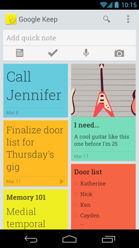 Die Android-App von Google Keep google_keep.jpg